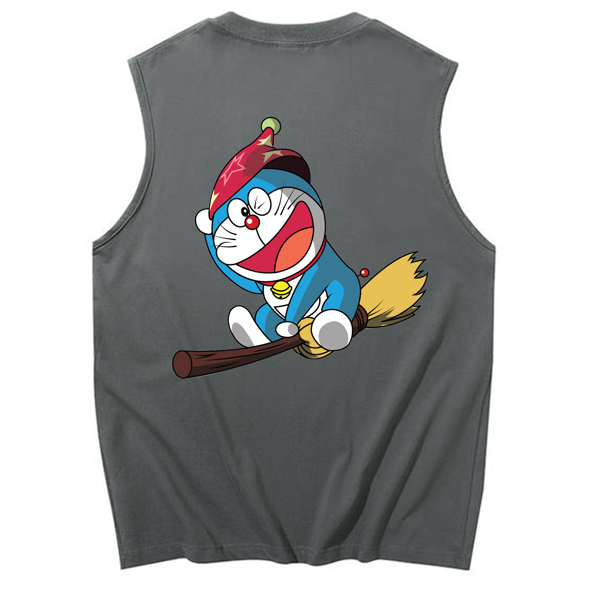 （画像用） ドラえもん Doraemon コットン100％タンクトップ（背面プリント）